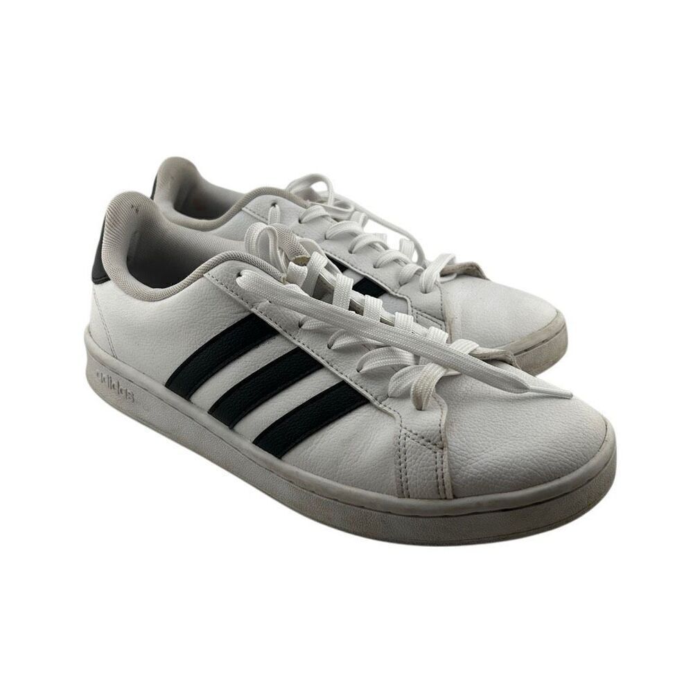 Adidas Grand Court WhiteβBlack Casual Shoes Sneakers Size 10